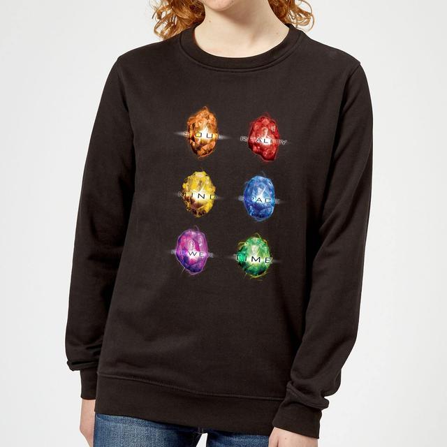 Avengers Infinity Stones Damen Pullover - Schwarz - XL on Productcaster.