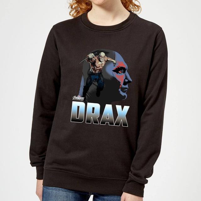 Sudadera Marvel Vengadores Drax - Mujer - Negro - XL - Negro on Productcaster.