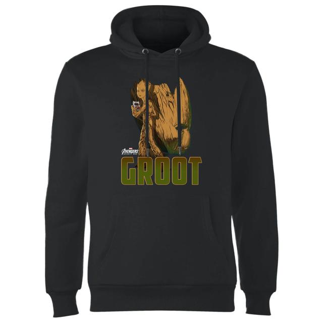 Avengers Groot Hoodie - Zwart - L on Productcaster.