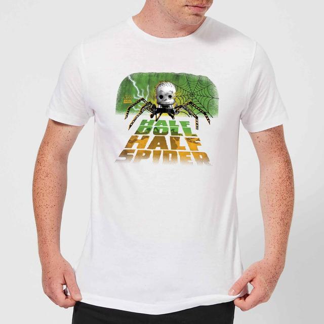 Toy Story Half Doll Half-Spider Men's T-Shirt - White - XL on Productcaster.