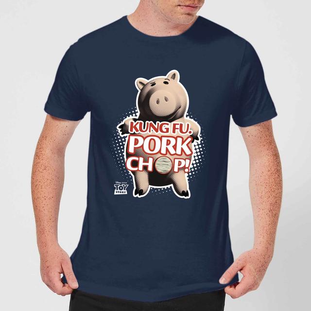 Toy Story Kung Fu Pork Chop T-shirt - Navy - XXL on Productcaster.