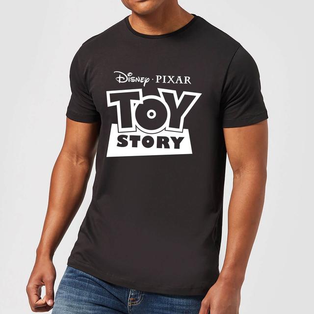 Camiseta Disney Toy Story Logo B&N - Hombre - Negro - M - Negro on Productcaster.