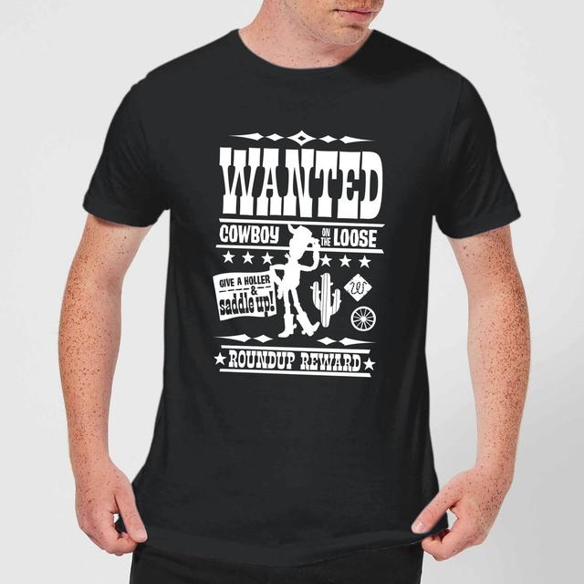 Toy Story Wanted Poster Herren T-Shirt - Schwarz - 4XL - Schwarz on Productcaster.