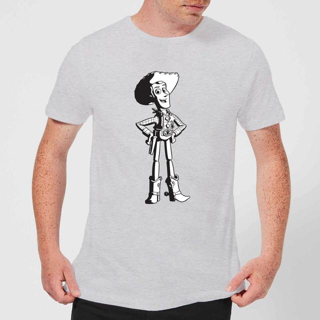 Toy Story Sheriff Woody Herren T-Shirt - Grau - XXL on Productcaster.