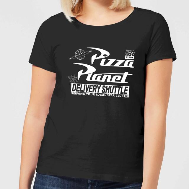 Camiseta Disney Toy Story Pizza Planet Logo - Mujer - Negro - XL on Productcaster.