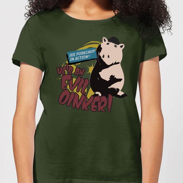 Camiseta Disney Toy Story Malvado Dr. Tocino - Mujer - Verde oscuro - M - Forest Green on Productcaster.