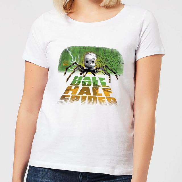 Toy Story Half Doll Half-Spider Women's T-Shirt - White - M - Vit on Productcaster.