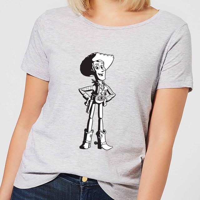 Camiseta Disney Toy Story Woody Sheriff - Mujer - Gris - XS - Gris on Productcaster.