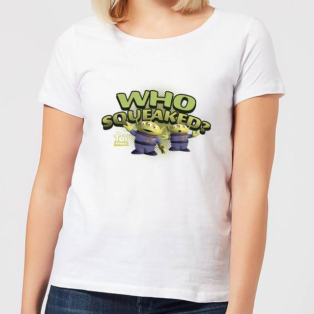 Toy Story Who Squeaked Damen T-Shirt - Weiß - L - Weiß on Productcaster.