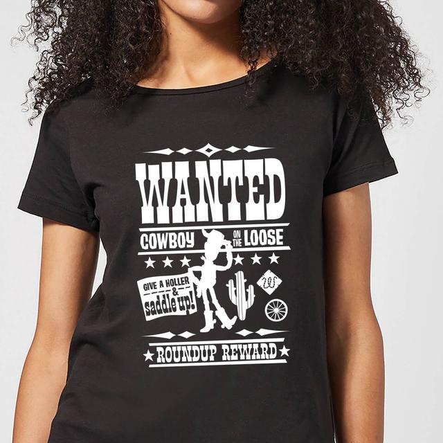 Camiseta Disney Toy Story Póster Wanted - Mujer - Negro - 5XL - Negro on Productcaster.