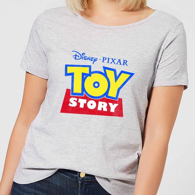 Camiseta Disney Toy Story Logo - Mujer - Gris - S - Gris on Productcaster.