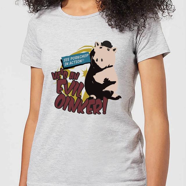 Toy Story Evil Oinker Damen T-Shirt - Grau - L - Grau on Productcaster.