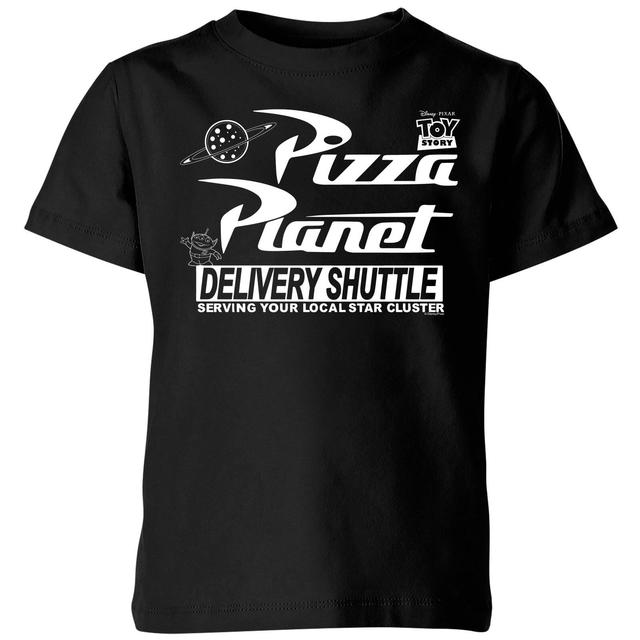 Camiseta Disney Toy Story Pizza Planet Logo - Niño - Negro - 11-12 años - Negro on Productcaster.