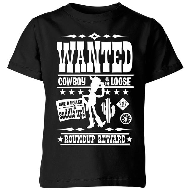 Camiseta Disney Toy Story Póster Wanted - Niño - Negro - 9-10 años - Negro on Productcaster.