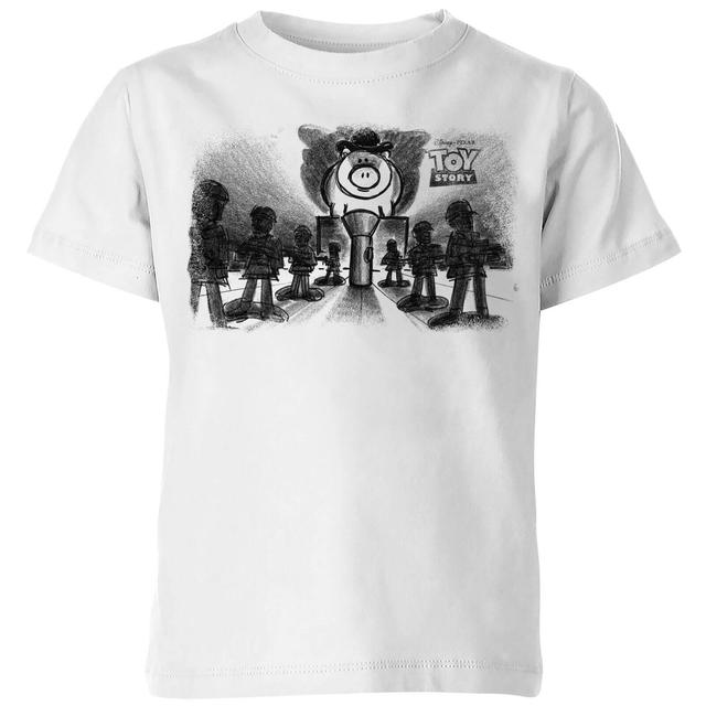 Toy Story Evil Dr Pork Chop Speech Kinder T-Shirt - Weiß - 9-10 Jahre - Weiß on Productcaster.