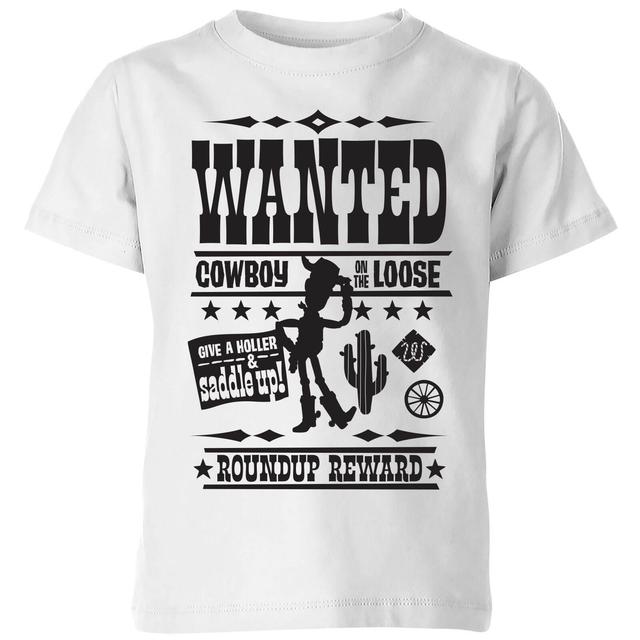 Camiseta Disney Toy Story Póster Wanted - Niño - Blanco - 3-4 años on Productcaster.