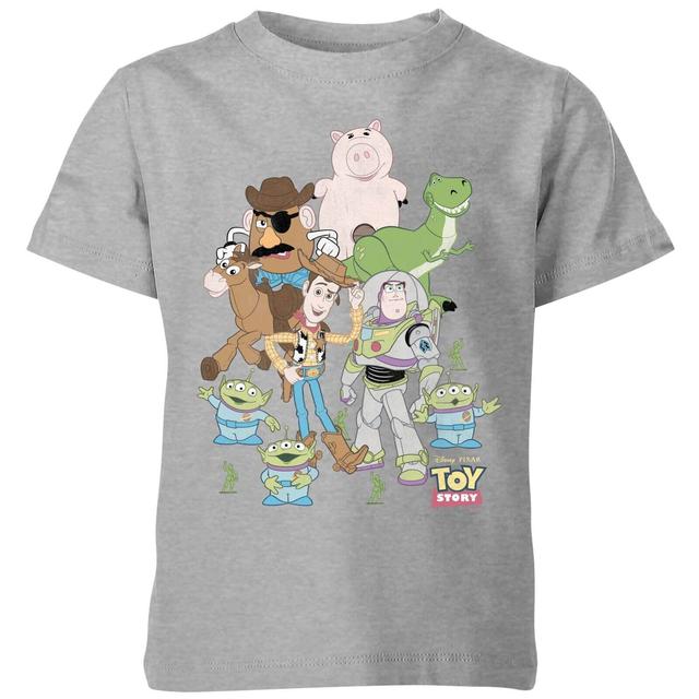 Camiseta Disney Toy Story Foto de Grupo - Niño - Gris - 5-6 años on Productcaster.