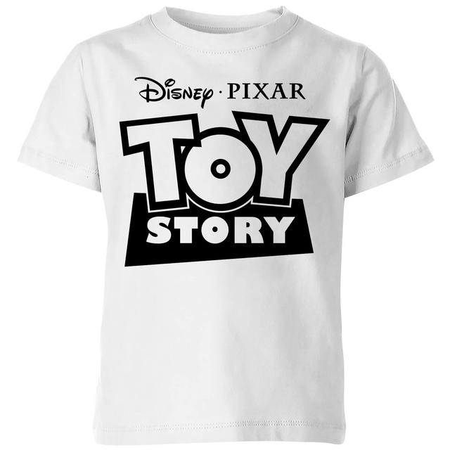 Camiseta Disney Toy Story Logo B&N - Niño - Blanco - 9-10 años - Blanco on Productcaster.