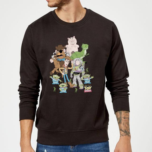 Toy Story Group Shot Pullover - Schwarz - XXL on Productcaster.