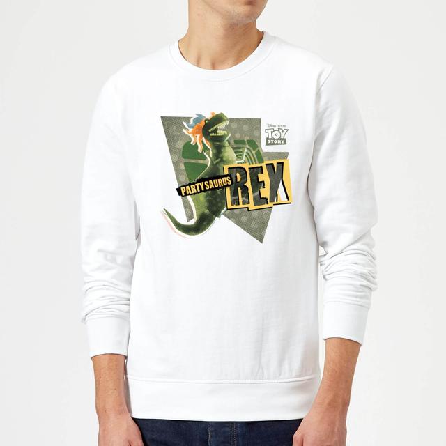 Toy Story Partysaurus Rex Sweatshirt - White - S - White on Productcaster.