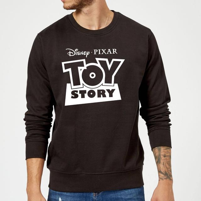 Sudadera Disney Toy Story Logo B&N - Hombre - Negro - S - Negro on Productcaster.