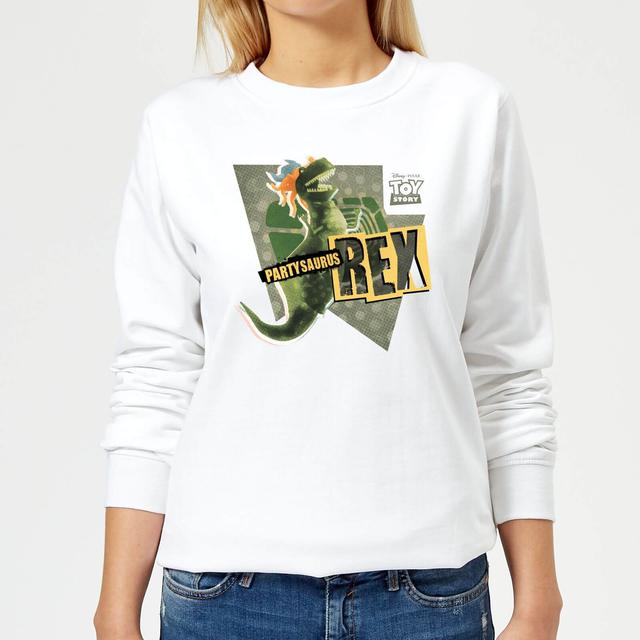 Sudadera Disney Toy Story Fiesta Saurus Rex - Mujer - Blanco - XS - Blanco on Productcaster.