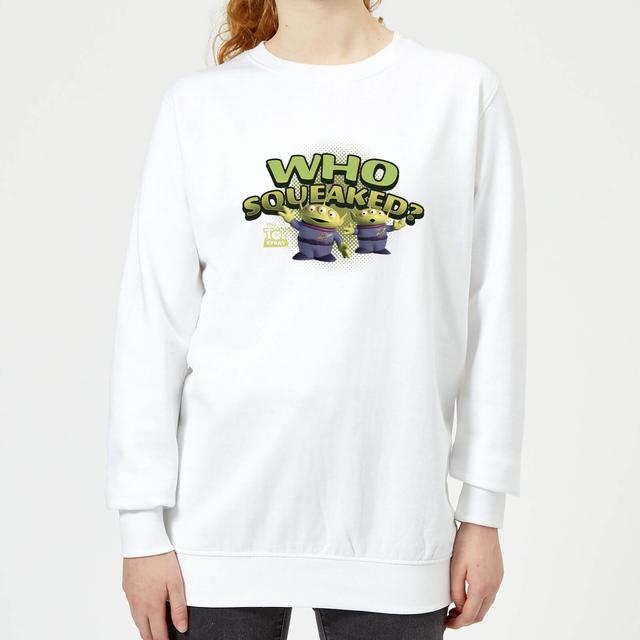 Toy Story Who Squeaked Women's Sweatshirt - White - XXL - White on Productcaster.