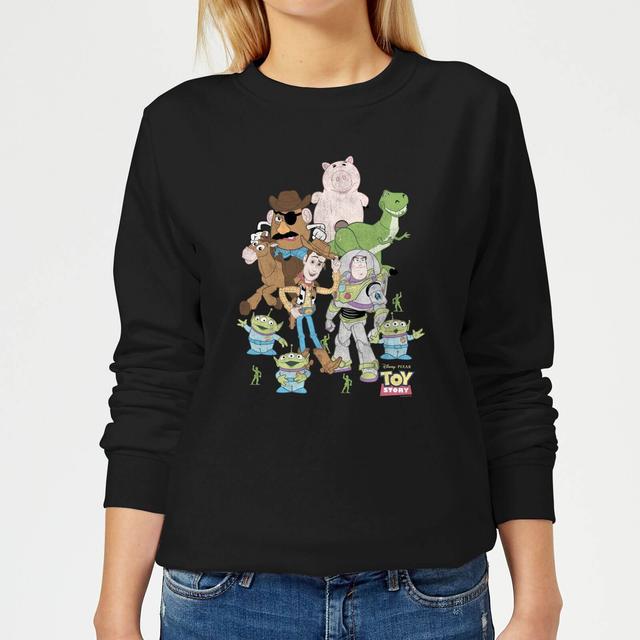 Sweat Femme Toute la Bande Toy Story - Noir - XXL on Productcaster.