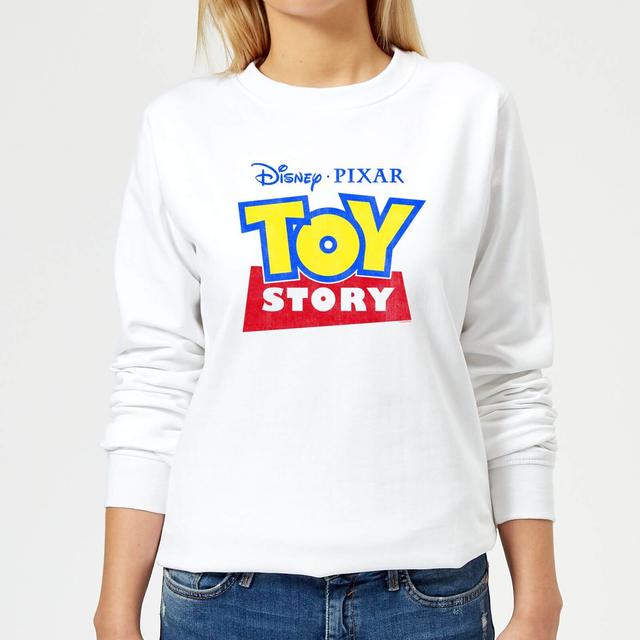 Sudadera Disney Toy Story Logo - Mujer - Blanco - XXL on Productcaster.