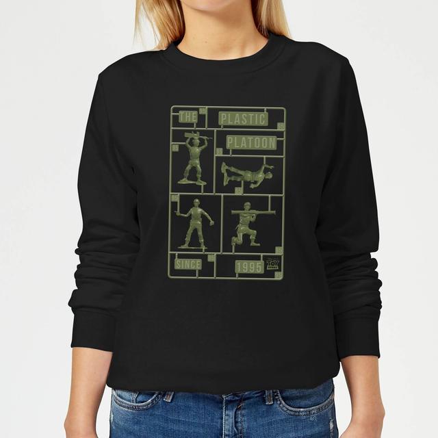 Toy Story Plastic Platoon Women's Sweatshirt - Black - M - Black on Productcaster.