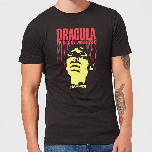 Hammer Horror Dracula Prince Of Darkness Men's T-Shirt - Black - 4XL on Productcaster.