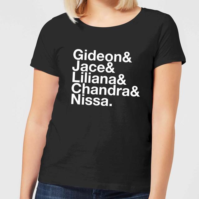 Magic The Gathering Names Women's T-Shirt - Black - XS - Svart on Productcaster.