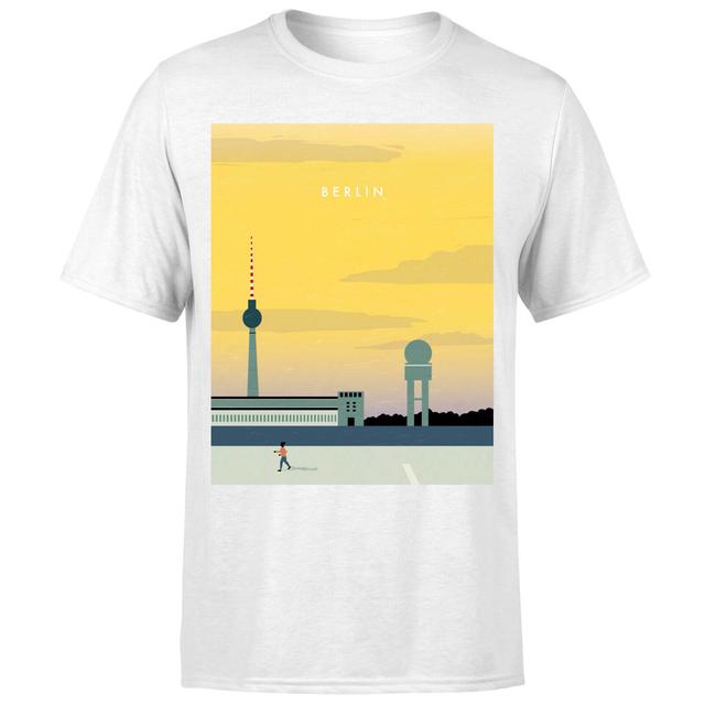 Berlin Men's T-Shirt - White - S on Productcaster.