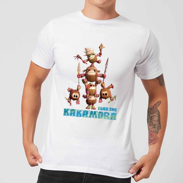 Disney Moana Fear The Kakamora Men's T-Shirt - White - XXL on Productcaster.