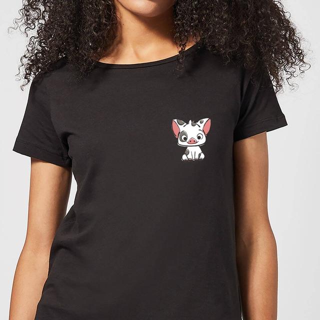 Camiseta Disney Vaiana Pua El Cerdo - Mujer - Negro - M on Productcaster.