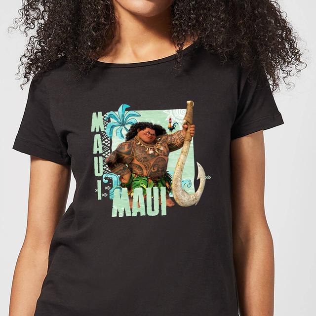 Camiseta Disney Vaiana Maui - Mujer - Negro - S on Productcaster.