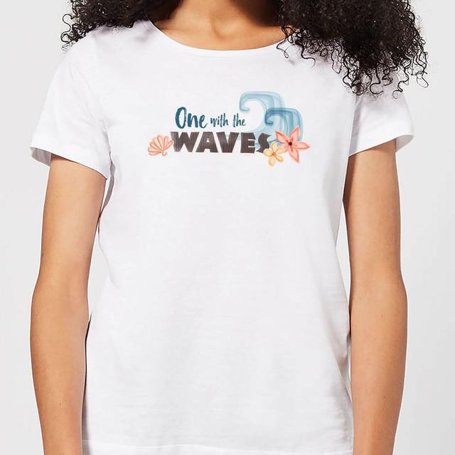 Camiseta Disney Vaiana One With The Waves - Mujer - Blanco - XXL - Blanco on Productcaster.