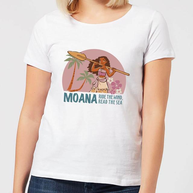 Moana Read The Sea Women's T-Shirt - White - S - Vit on Productcaster.