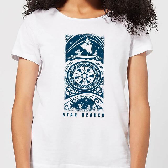 Camiseta Disney Vaiana Star Reader - Mujer - Blanco - M on Productcaster.