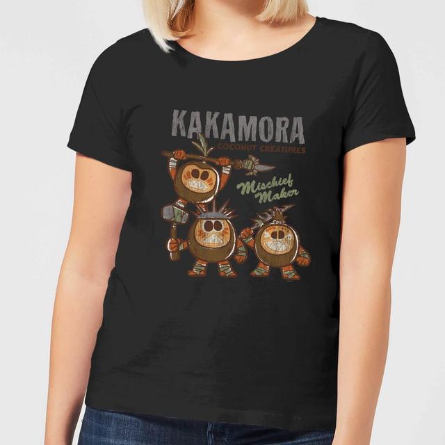 Camiseta Disney Vaiana Kakamora - Mujer - Negro - XXL on Productcaster.