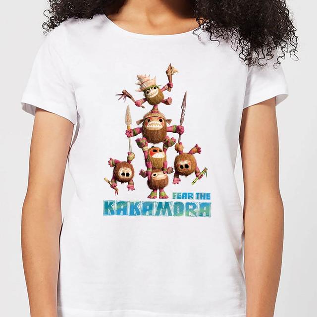 Camiseta Disney Vaiana Fear The Kakamora - Mujer - Blanco - M - Blanco on Productcaster.