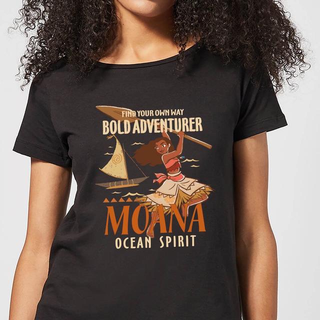 Camiseta Disney Vaiana Find Your Own Way - Mujer - Negro - XL on Productcaster.