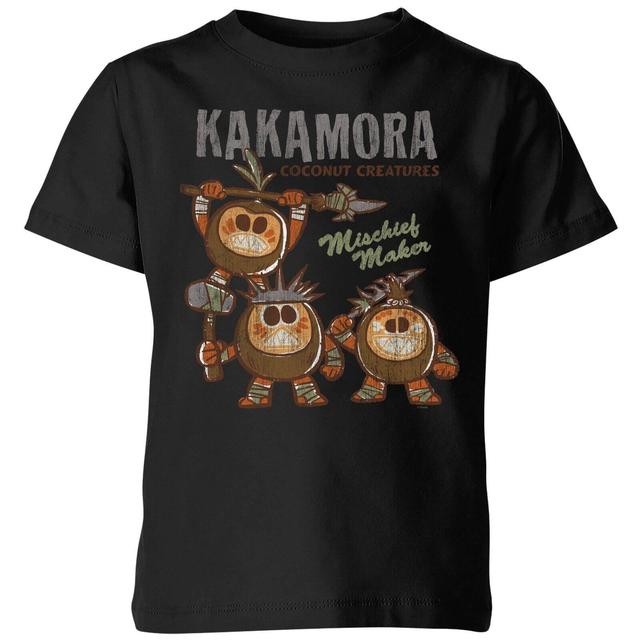 T-Shirt Enfant Kakamora Vaiana, la Légende du bout du monde Disney - Noir - 9-10 ans on Productcaster.