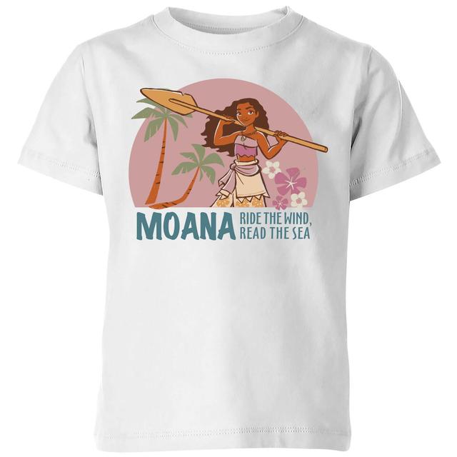 Vaiana (Moana) Read The Sea Kinder T-Shirt - Weiß - 9-10 Jahre on Productcaster.