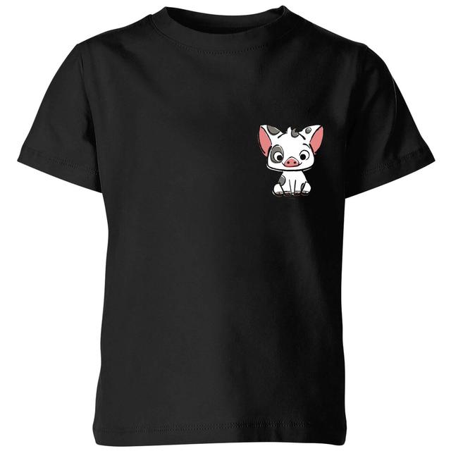 T-Shirt Enfant Pua le Cochon Vaiana, la Légende du bout du monde Disney - Noir - 5-6 ans on Productcaster.