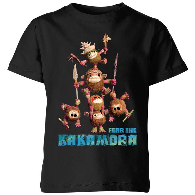 Moana Fear The Kakamora Kids' T-Shirt - Black - 5-6 Years on Productcaster.