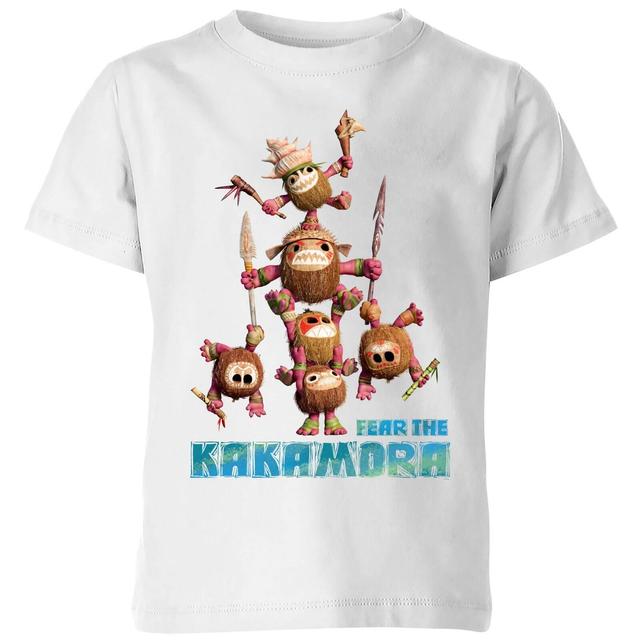 Vaiana (Moana) Fear The Kakamora Kinder T-Shirt - Weiß - 9-10 Jahre on Productcaster.