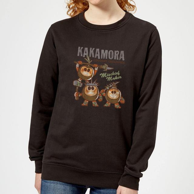 Sudadera Disney Vaiana Kakamora - Mujer - Negro - M - Negro on Productcaster.