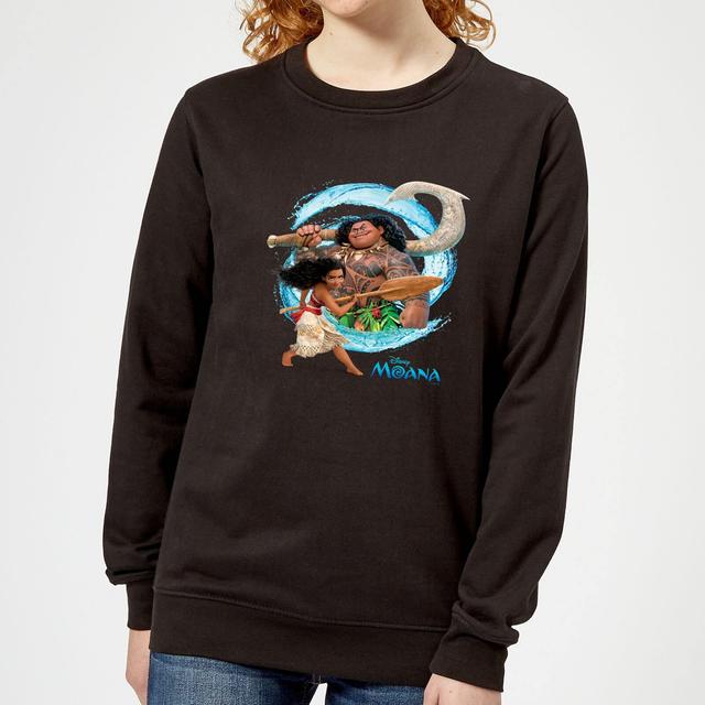 Moana Wave Women's Sweatshirt - Black - S - Svart on Productcaster.