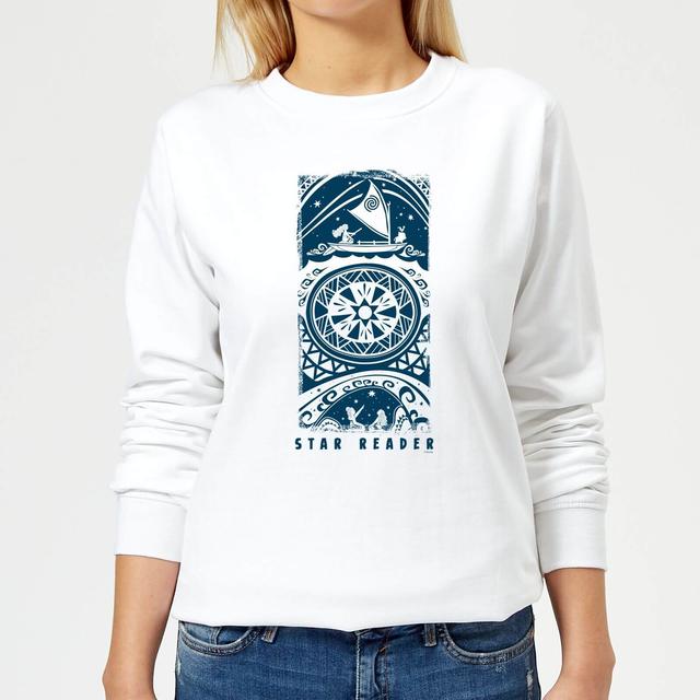 Sudadera Disney Vaiana Star Reader - Mujer - Blanco - XS - Blanco on Productcaster.